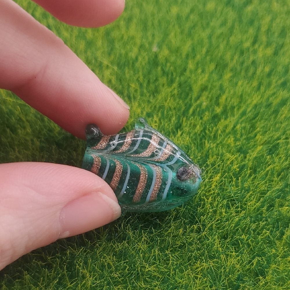 Artisan Glass Fish Charm P336